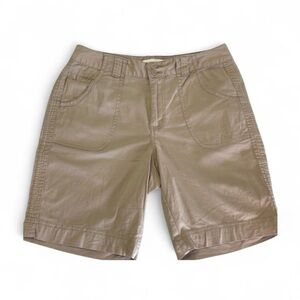 Women’s Khaki Shorts St. John’s Bay Size 10 Petite